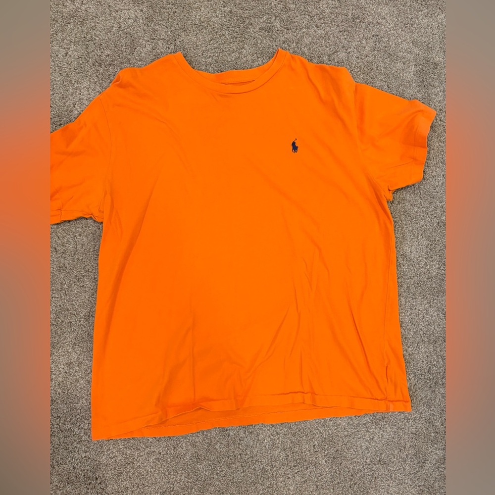 Polo by Ralph Lauren Orange Short Sleeve Tee